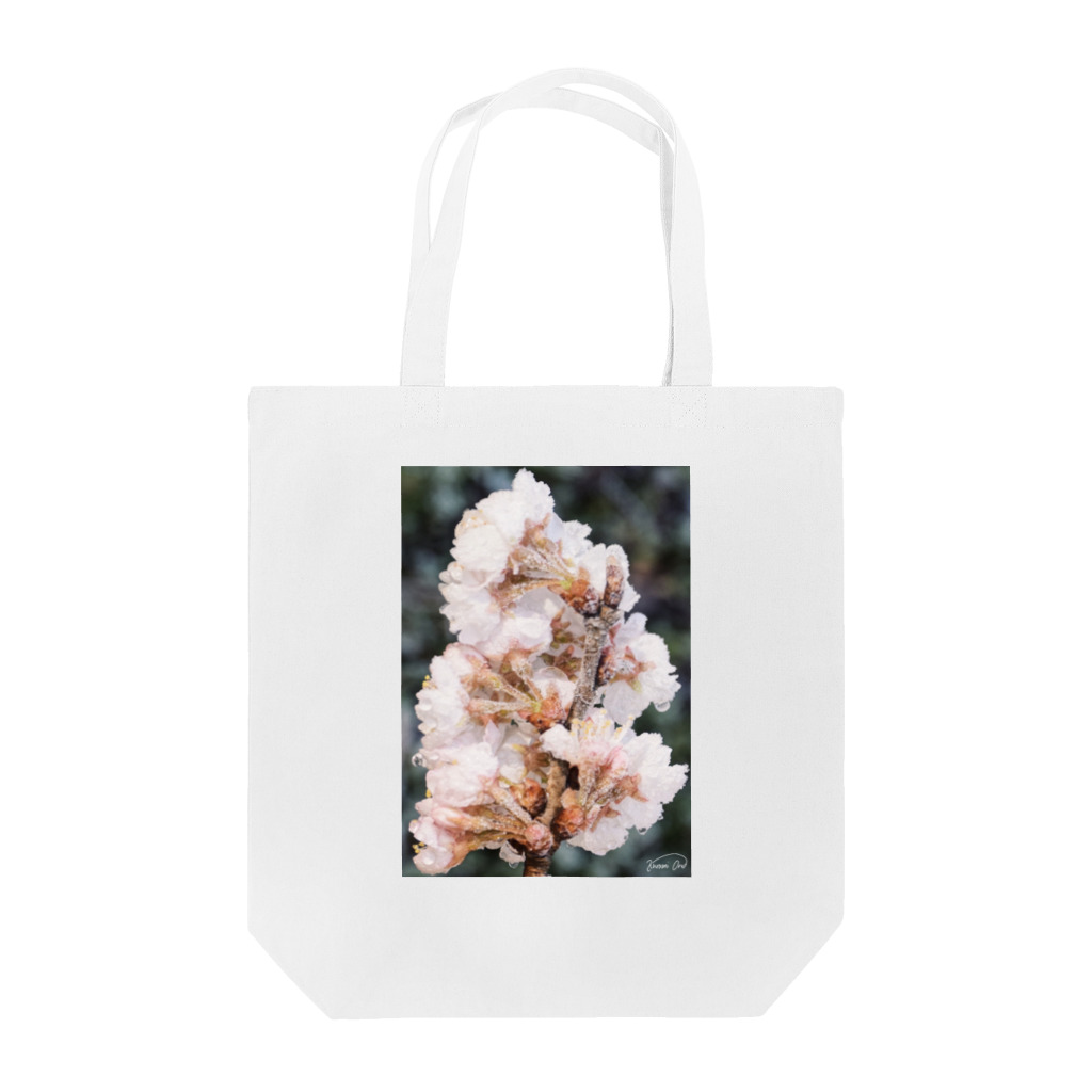 小さな野原のFrozen flower  Tote Bag