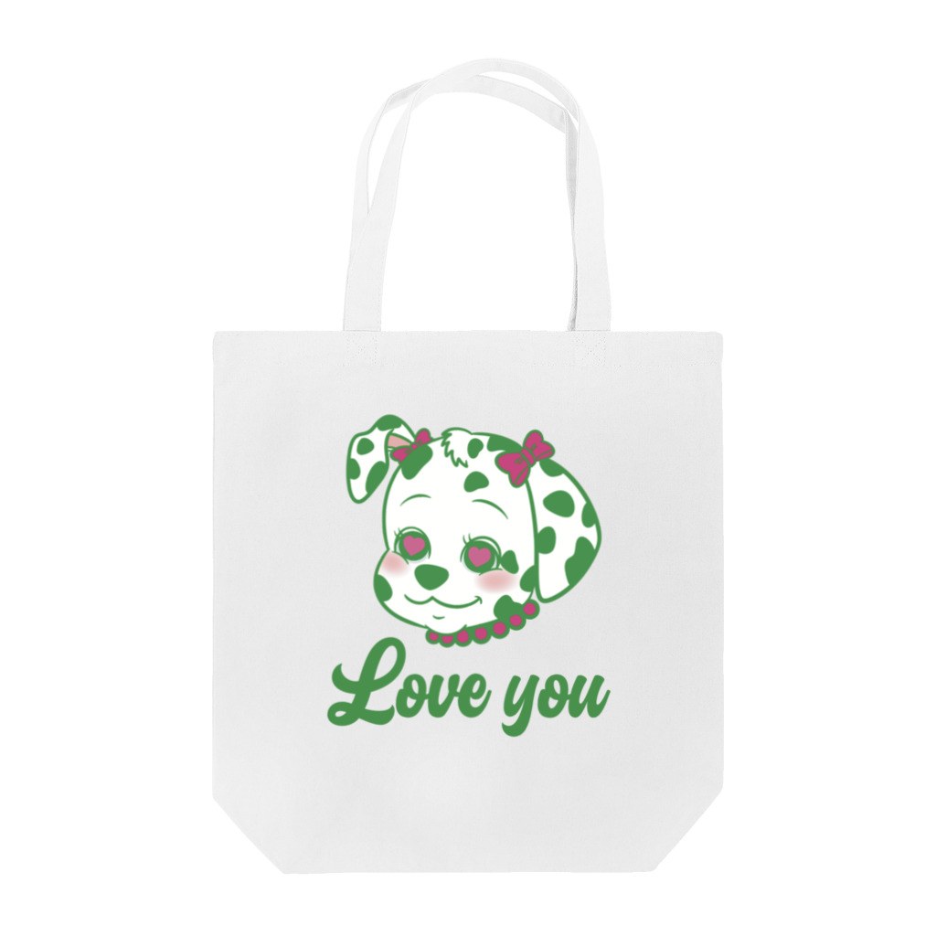 Melody and FreddieのLOVE YOU Tote Bag