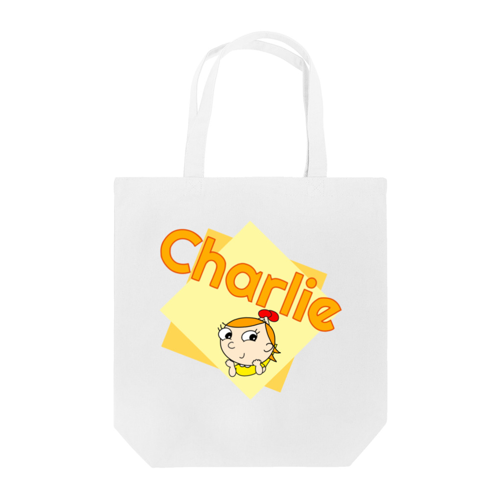 charlolのCharlie LOGO2 トートバッグ