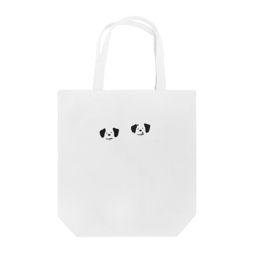 kaunisの模様がハートだと騒がれる犬 Tote Bag