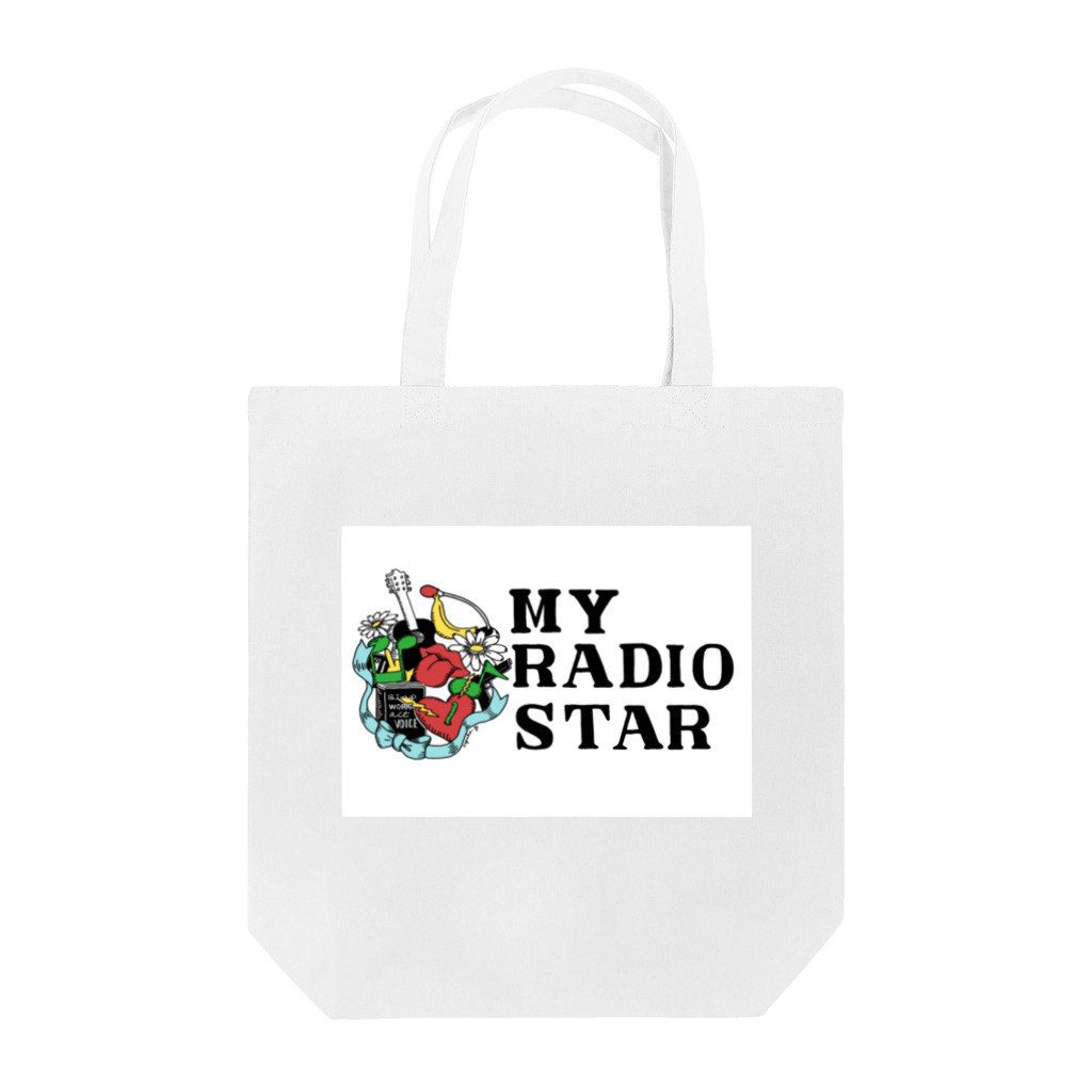 sayako_illustrationのMY RADIO STAR Tote Bag