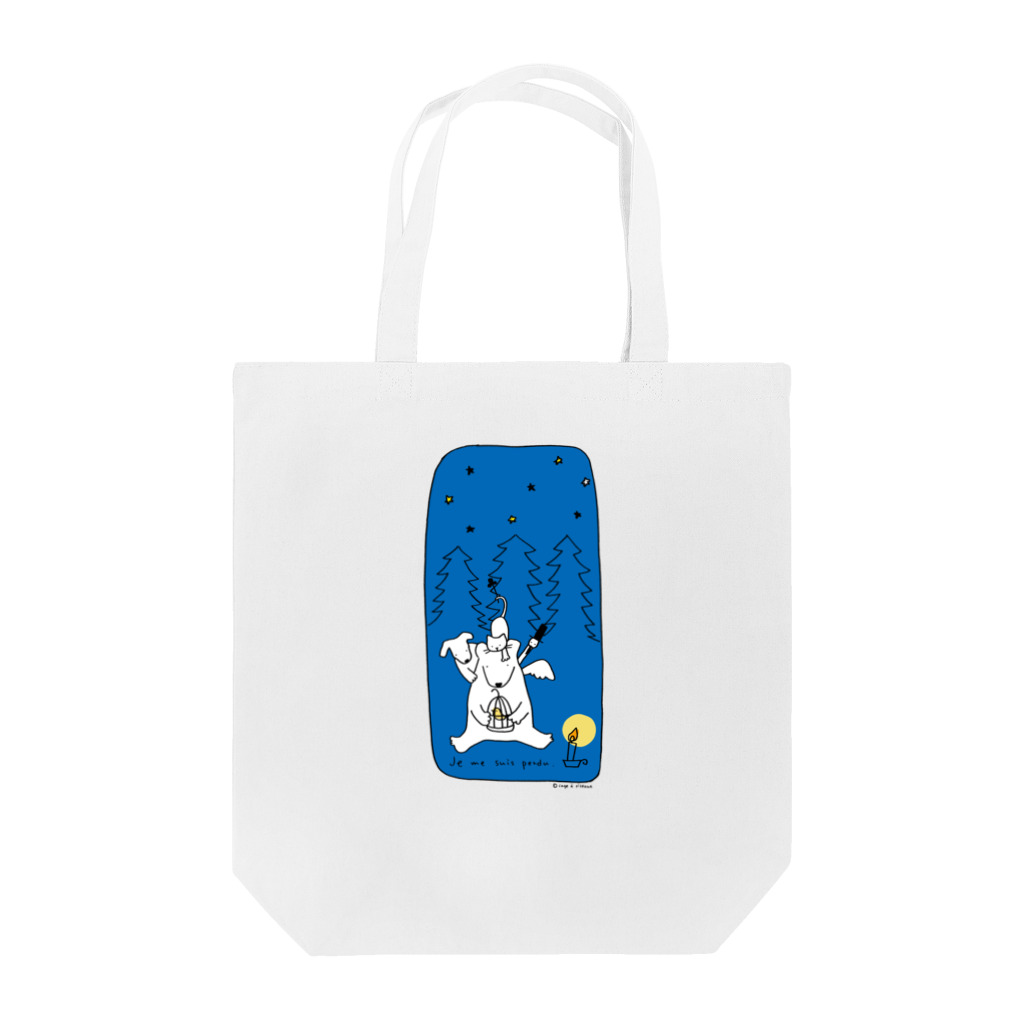 stereovisionのje me suis perdue （道に迷っちゃった） Tote Bag