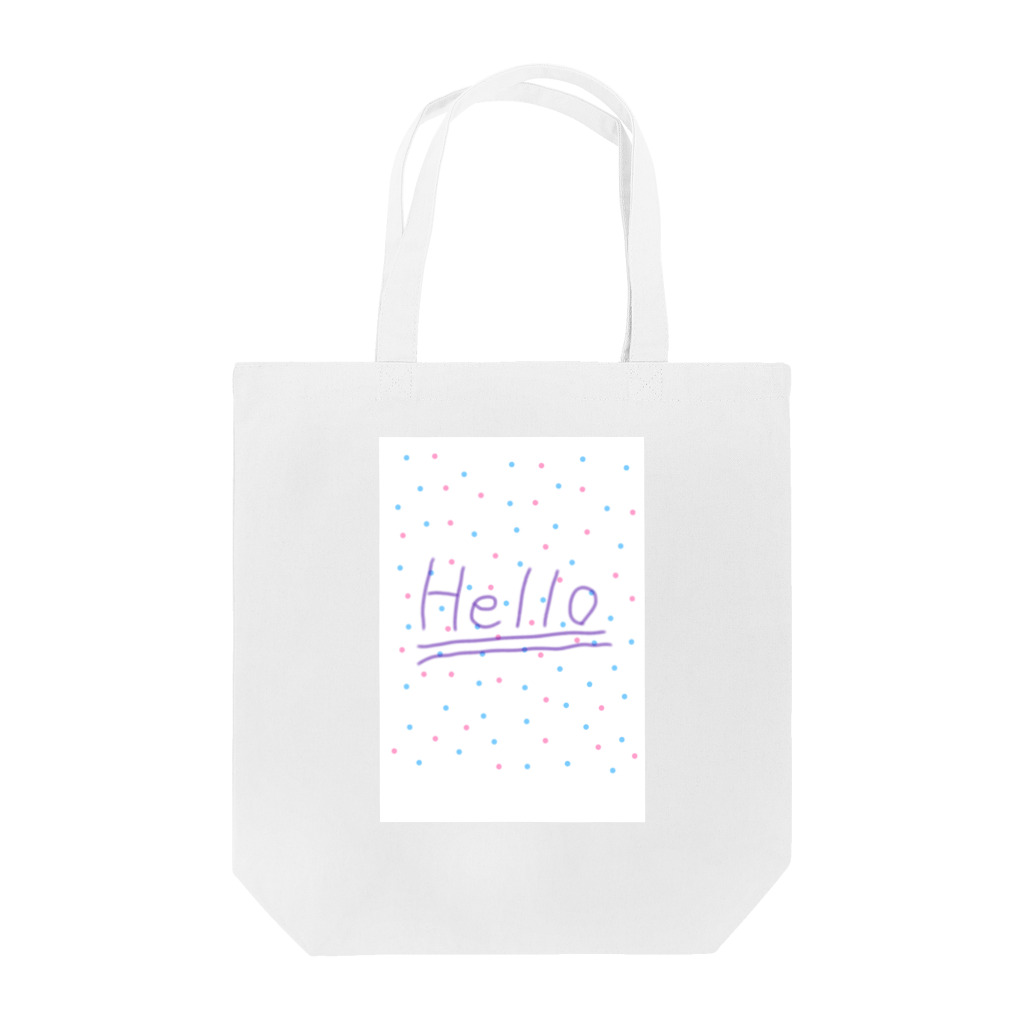 toratouのHello ロゴ Tote Bag