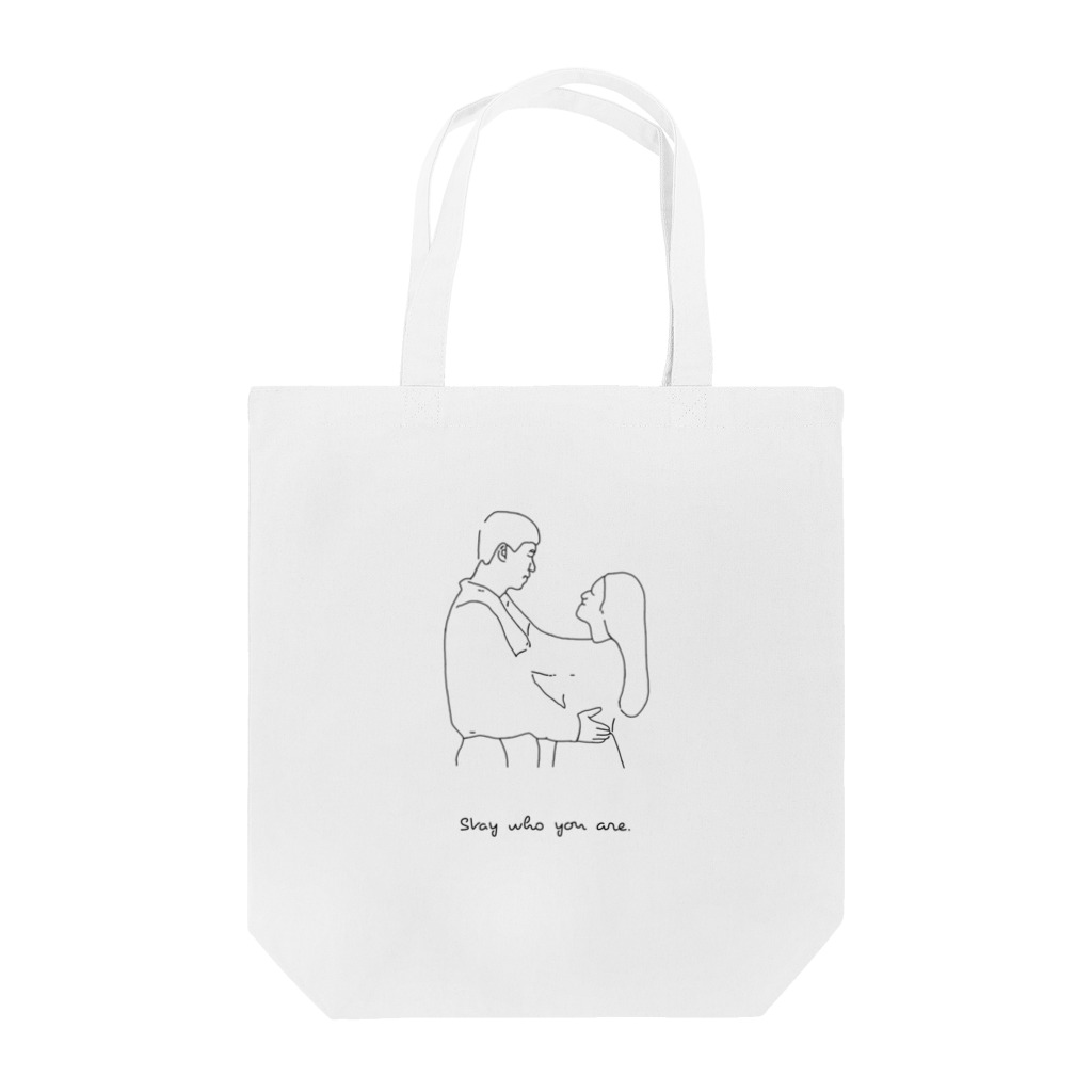 Ra'Ries.のStay who you are Tote Bag