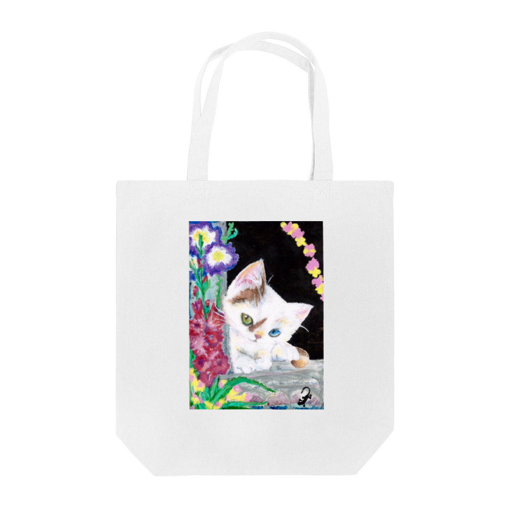 inko_girlfriendのBIRTHDAY WEEK CAT Tote Bag