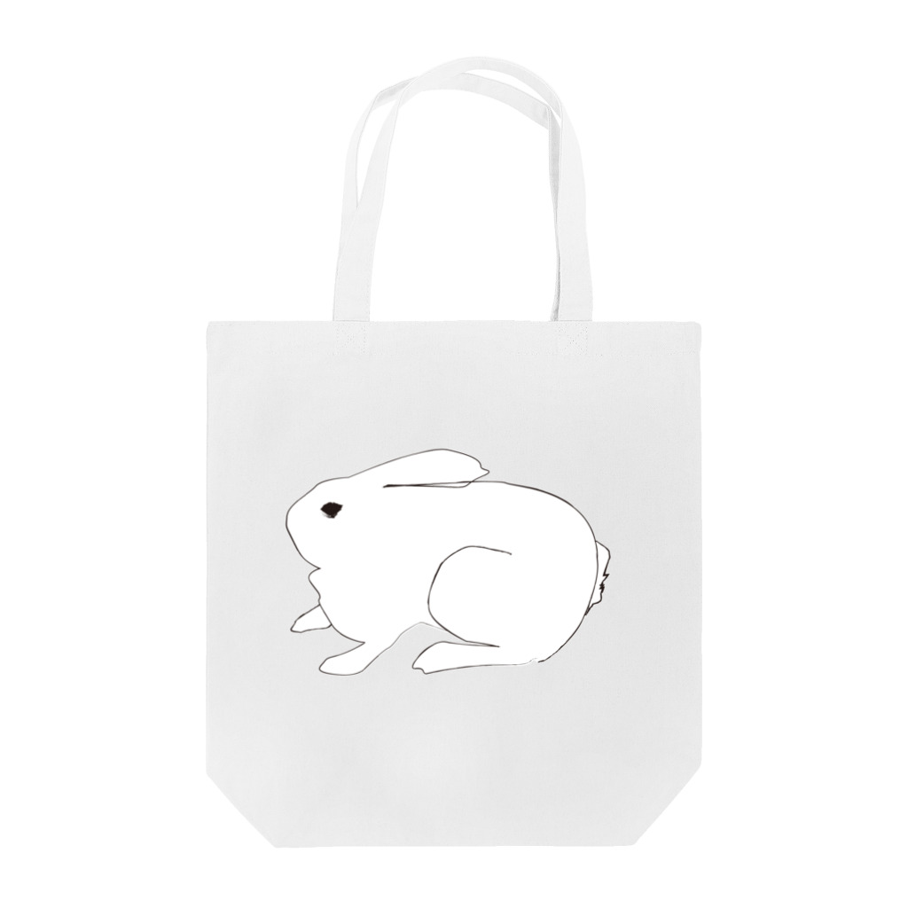 Less is moreの媚びないうさぎ Tote Bag