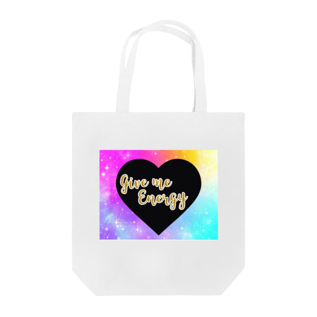 DOLUXCHIC RAYLOのGive me energy Heart  Tote Bag