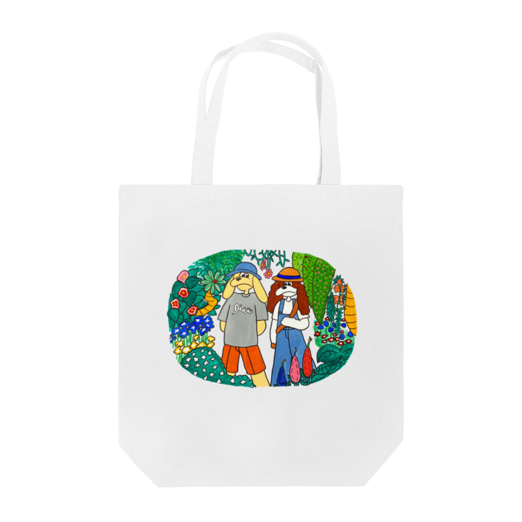 ｄｏｇｐｌｅの植物園にて Tote Bag