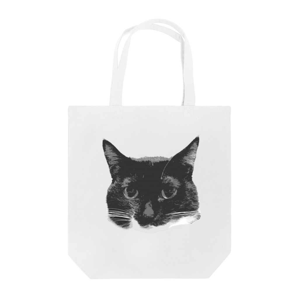 SHOP_KEMURIの白黒猫シリーズ Tote Bag