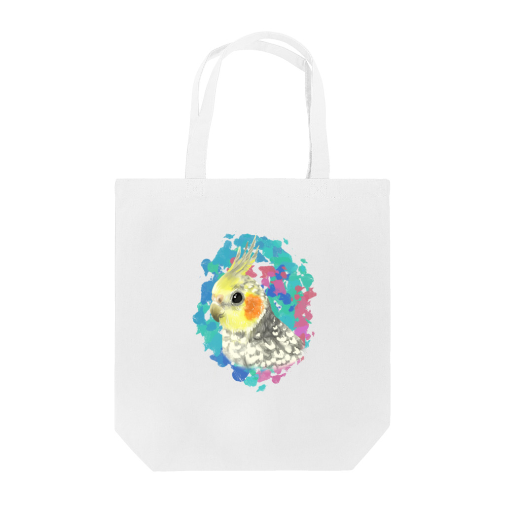 ＊えいぷりる どぎぃ工房＊のパールのオカメちゃん Tote Bag