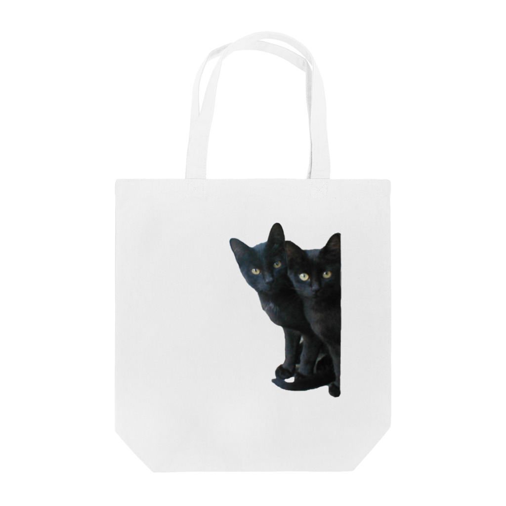 ちばっちょ【ち畳工房&猫ねこパラダイス】の黒猫は見た Tote Bag