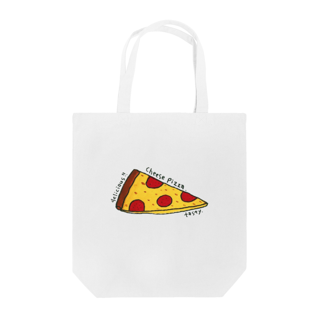 hawkのcheese pizza Tote Bag