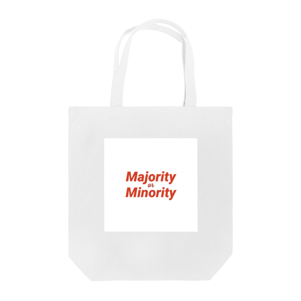 MAiCOのMajority or Minority トートバッグ