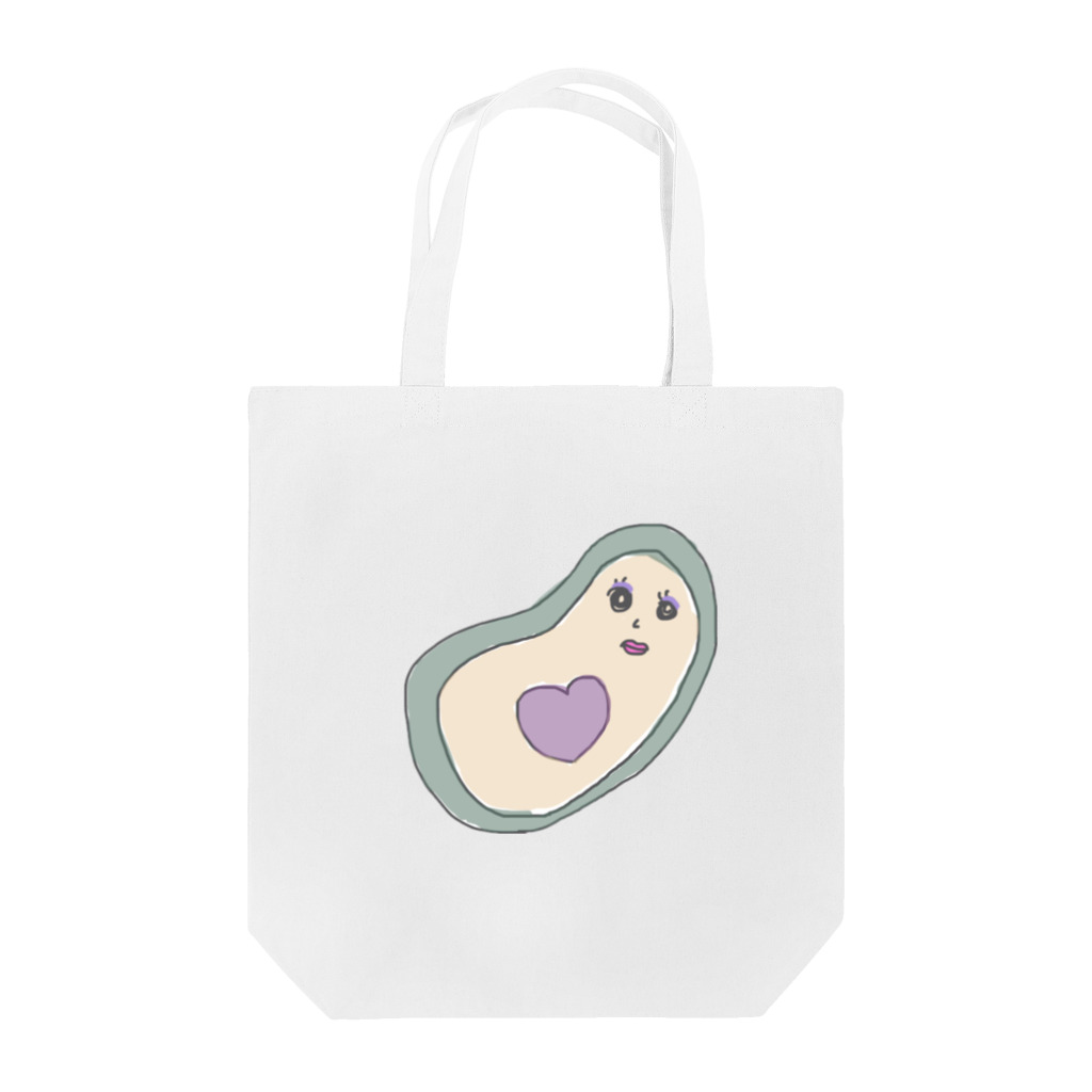 p_tachimachiのブルベアボカドちゃん Tote Bag