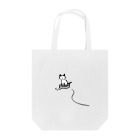 かいわれちゃんのルンバに乗るネコさま Tote Bag