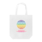 神聖幾何学屋の虹FOLと蓮 Tote Bag