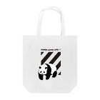 PANDA panda LIFE***の飛び出すパンダ　ストライプ Tote Bag