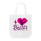 FOXY COLORSのI Love Ballet A Tote Bag