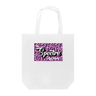 くまお画伯オンラインショップくまお堂の【白田亜利紗コラボ】Spectre Leopard Light Purple Tote Bag