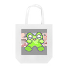 ooame_kaeruのすわる Tote Bag