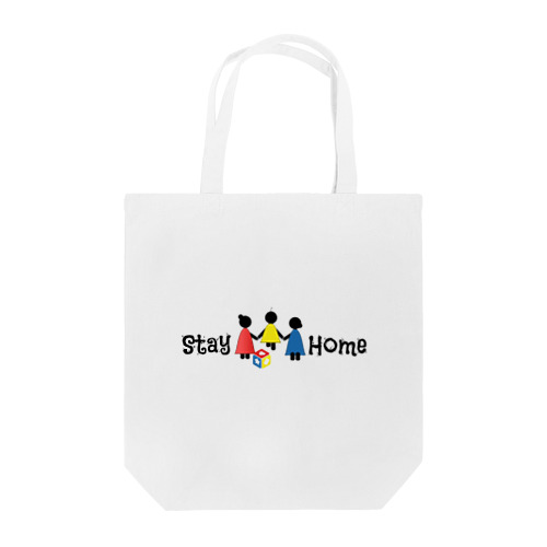 Stay Home トートバッグ