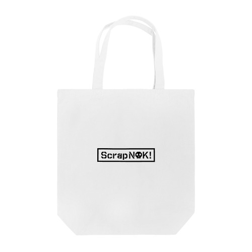 Scrap N○K （ロゴ黒） トートバッグ