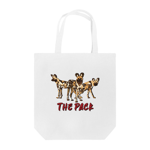 THE PACK : Wild dogs トートバッグ