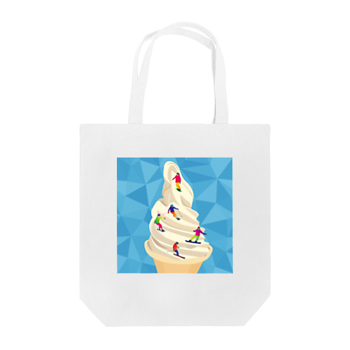 雪山ソフトクリーム Tote Bag