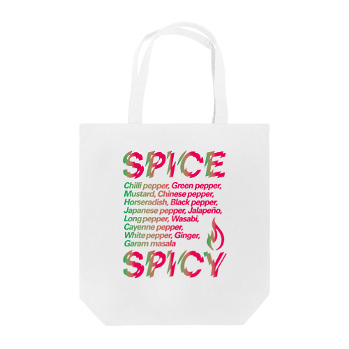 SPICE SPICY（Chili） トートバッグ