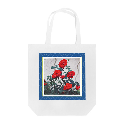 ブルー薔薇 Tote Bag