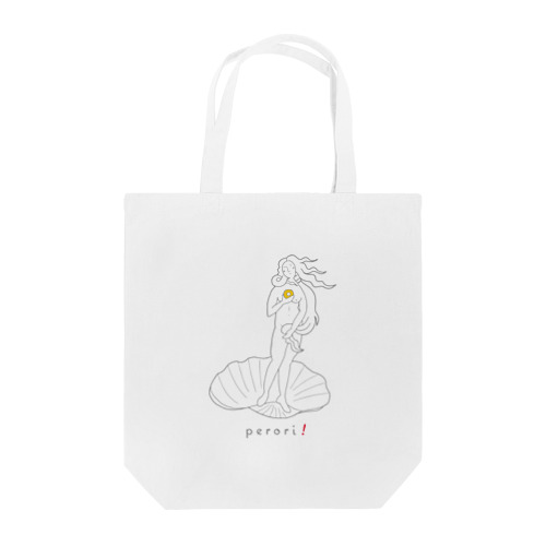 名画 × スイーツ（ヴィーナスの誕生） Tote Bag