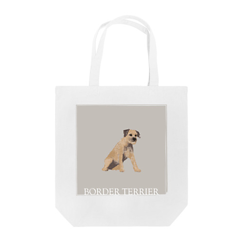 My favirite terriers drom A to Z　~B~ BORDER TERRIER トートバッグ