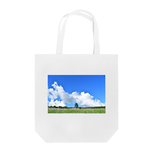 高原の青空 Tote Bag