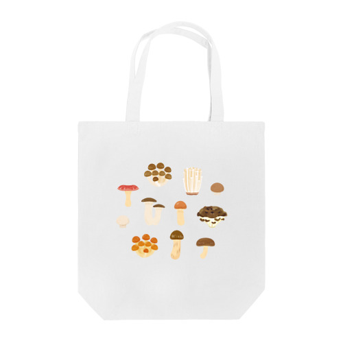 食べられるきのこ Tote Bag