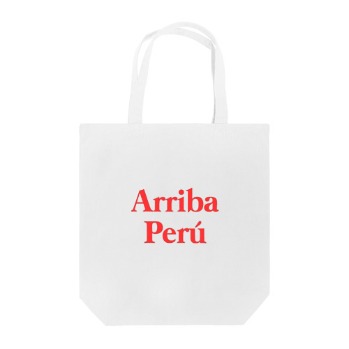 ARRIBA PERU Tote Bag