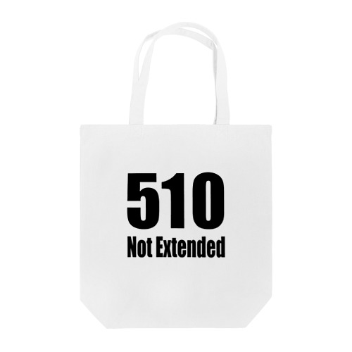 510 Not Extended Tote Bag