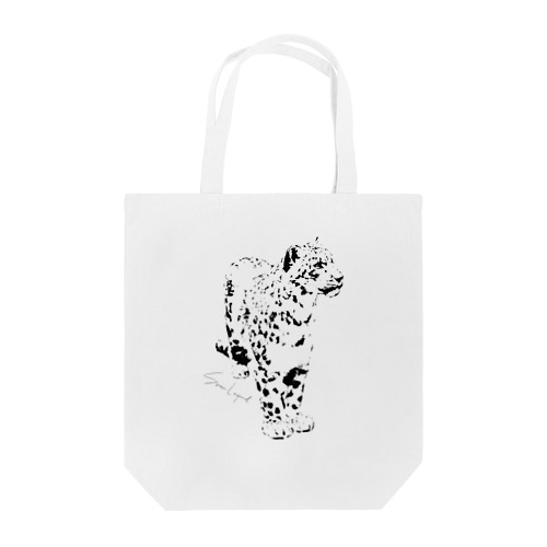 Snow Leopard  Tote Bag