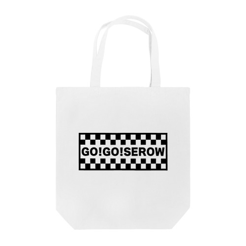 GO!GO!SEROW ゴーゴーセロー ヤマハ ブラック Tote Bag