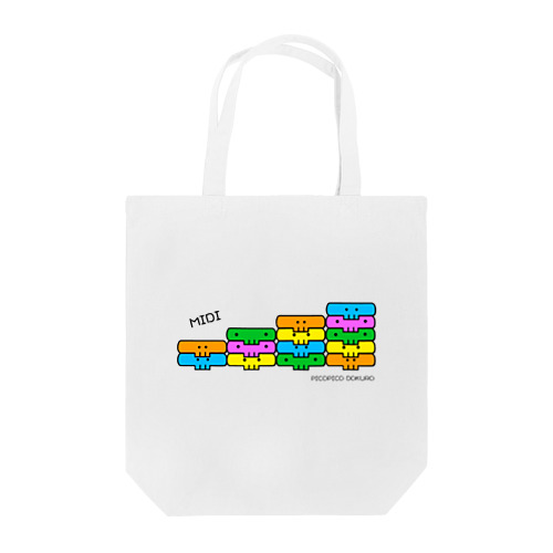 MIDIドクロ -整列ピコピコ Tote Bag