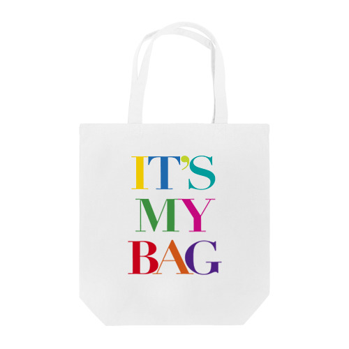 IT'S MY BAG（colorful） Tote Bag