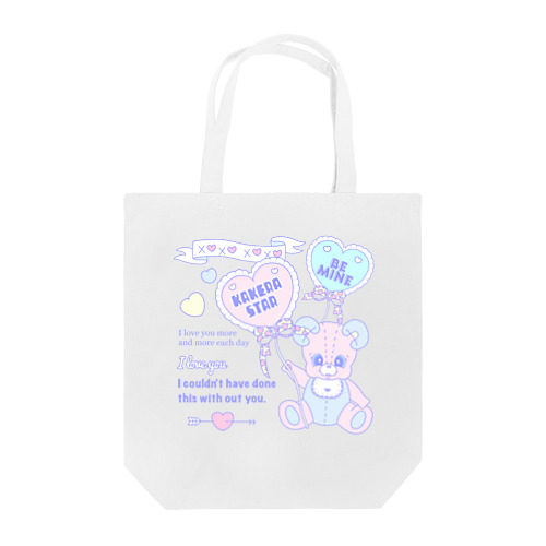 ばぶあちゃん バレンタイン バルーン Tote Bag