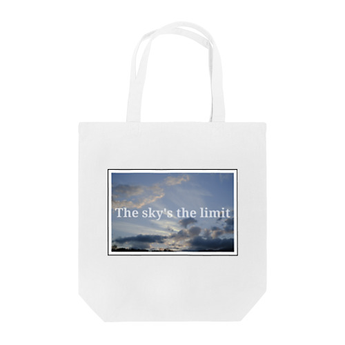 the sky's the limit  トートバッグ