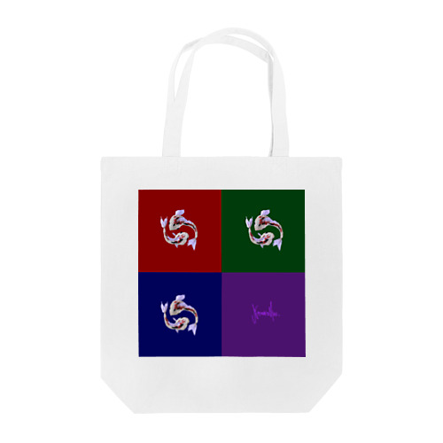 縁起物刺繍 ✦ 錦鯉 Tote Bag