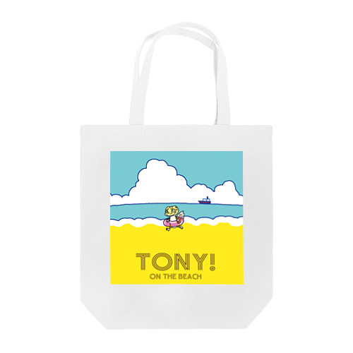 TONY! on the beach (昼) トートバッグ