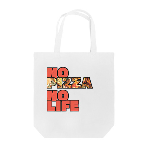 No Pizza No Life トートバッグ