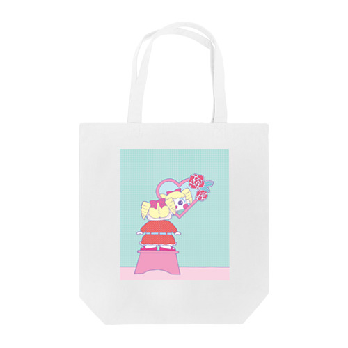 ぷーちゃん・お化粧編 Tote Bag