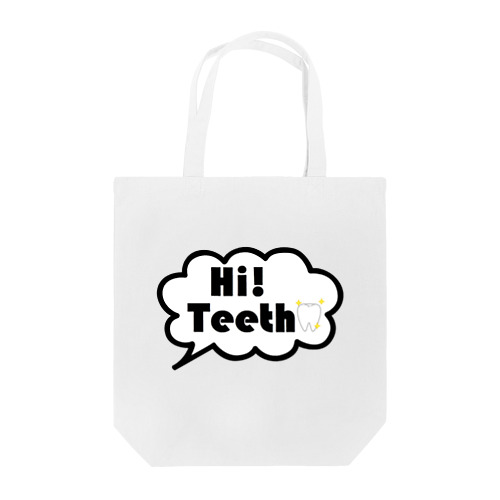 Hi,teethオリジナルグッズ(歯,デンタルグッズ) Tote Bag
