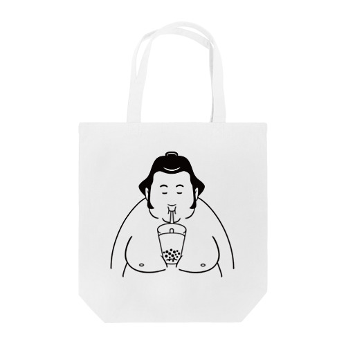 タピるお相撲さん Tote Bag