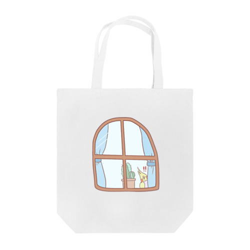 オカメインコ / みてる…！！ Tote Bag