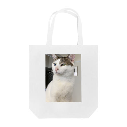 白猫オッドアイしろちゃ2 Tote Bag